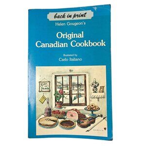 Helen Gougeon's Original Canadian Cookbook 1975 Edition Vintage Local Ethnic